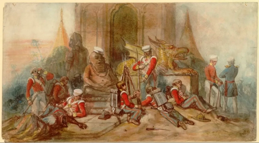 Вторая англо-бирманская война: за 920 фунтов...