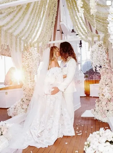 Хайди Клум и Том Каулитц отметили шестую годовщину свадьбы