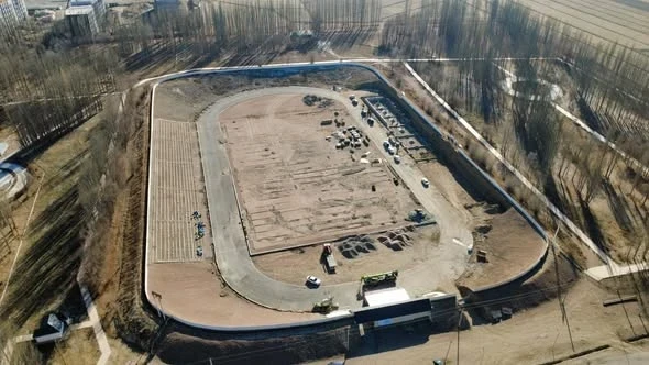 Подрядчику вынесли предупреждение. Сорвал сроки строительства стадиона в Кочкоре