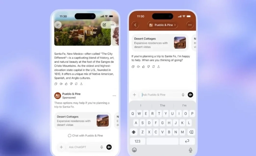 OpenAI запускает рекламу в бесплатной версии ChatGPT