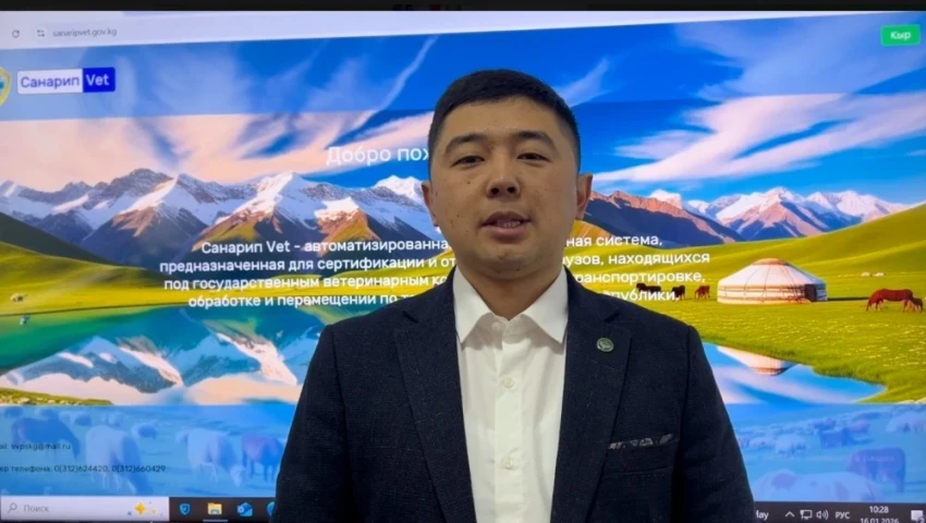 В Кыргызстане автоматизировали контроль продукции животного происхождения