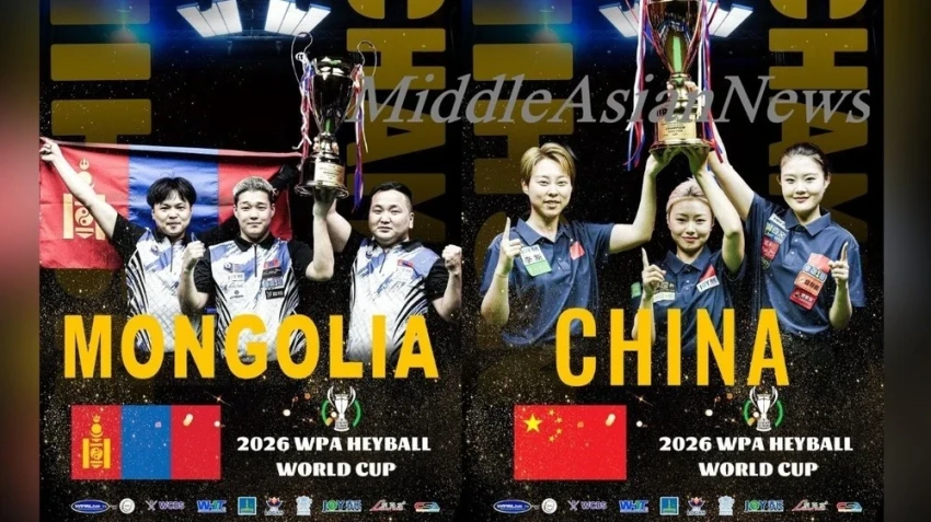 Мужская сборная Монголии стала чемпионом первого чемпионата мира по хейболу. Фото