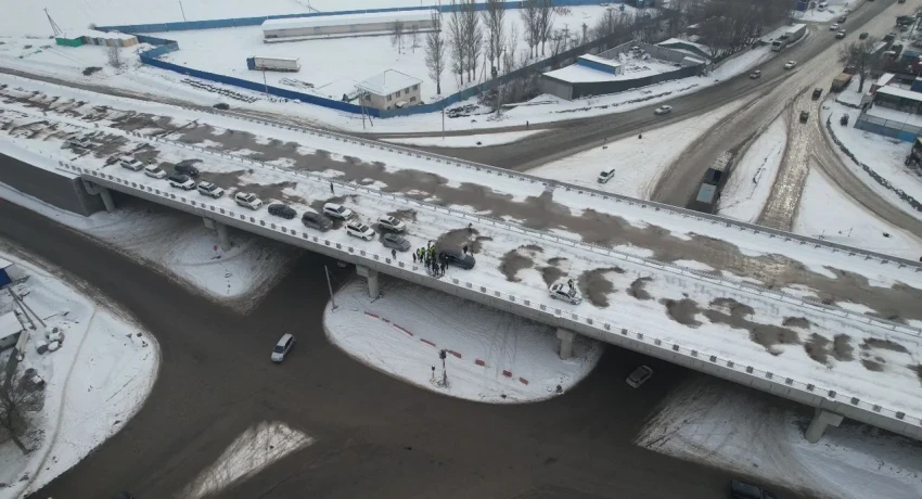 В этом году планируют завершить реконструкцию 15 км Северной объездной дороги Бишкека