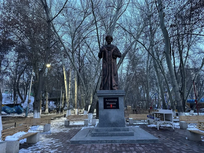 В Оше в парке имени А. Навои высадят пять тысяч саженцев