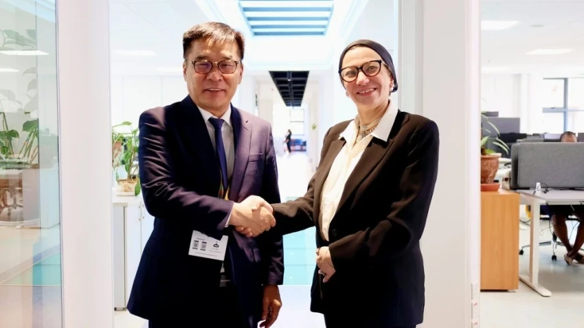 Исполнительный секретарь Конвенции ООН по борьбе с опустошением прибыла с визитом в Монголии