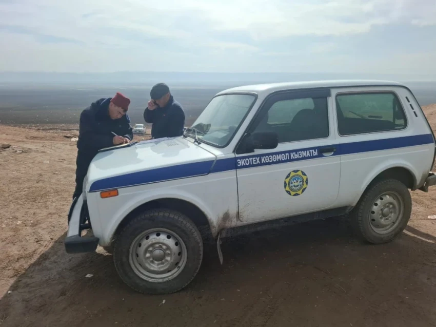 После улака в Узгене оставили огромное количество мусора. Организаторов оштрафовали